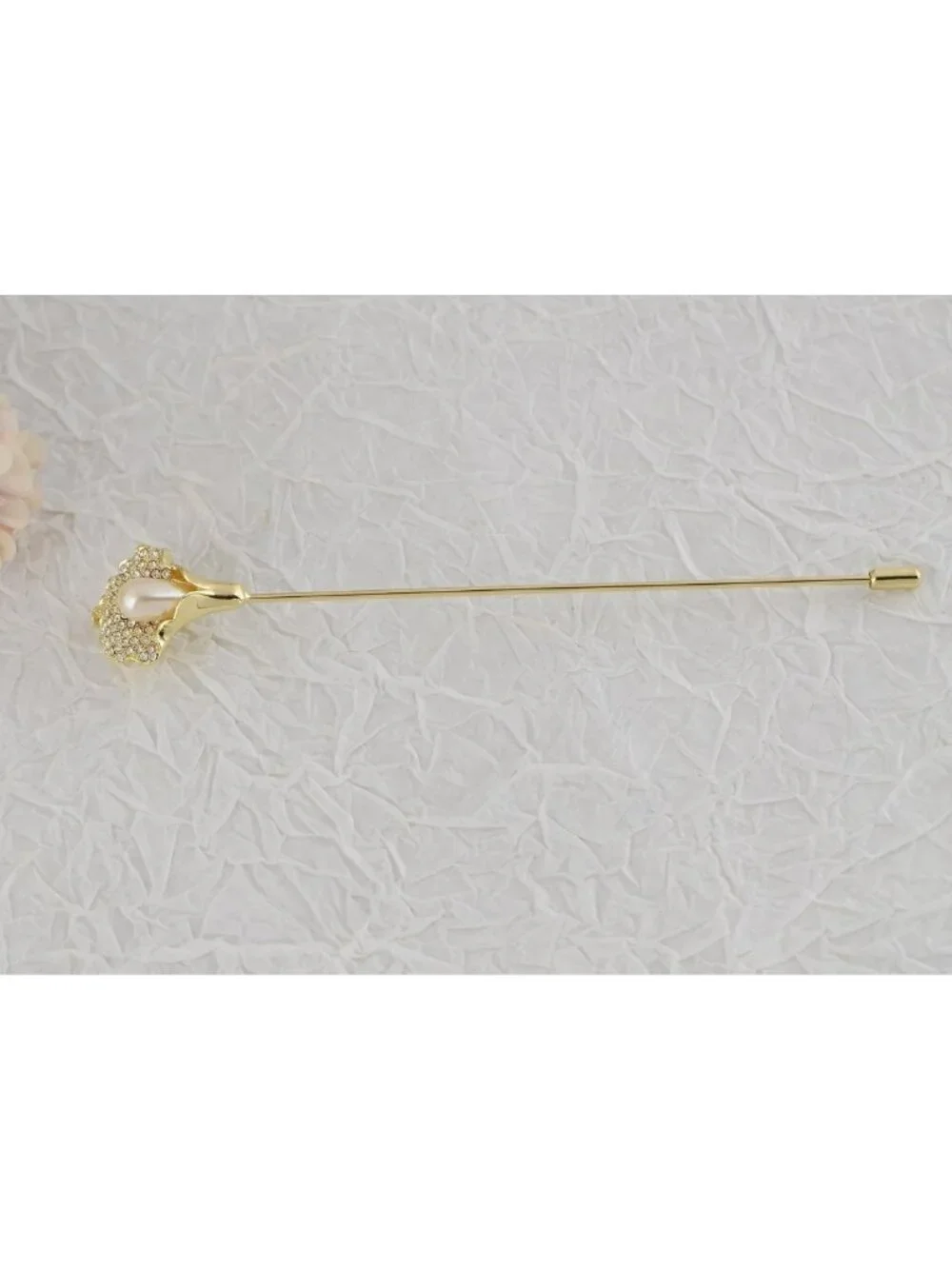 Vintage Golden Tone Hat Pins Set | 5
